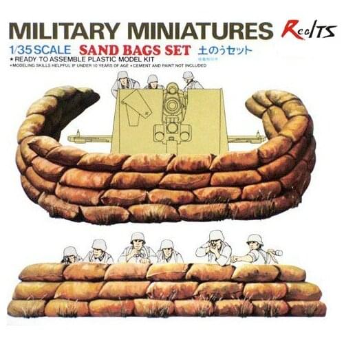 RealTS TAMIYA MODEL 1/35 SCALE military models #35025 Sand Bag Set