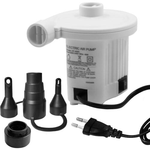 New Electric Air Pump Potable Inflatable Compressor For Mattress Swimming Pool Fast Air Filling Inflator For Car Home Use