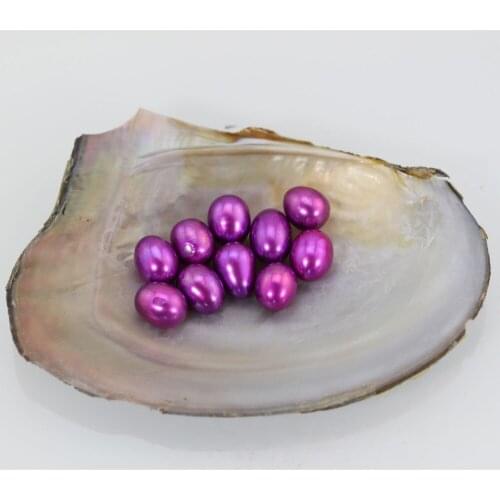 Wholesale Hot Sale AAA grade Natural Colorful Pearl Circle oval 7-8MM Pearl Loose beads 20pcs/lot party best present LO029