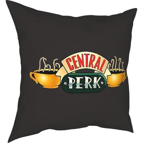 Pair Best Friends TV Show Central Park Pillow Cover Home Decor Cushions Throw Pillow for Sofa Polyester Double-sided Printing