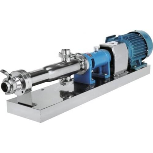 Food grade triple screw pump for tomato paste molasses