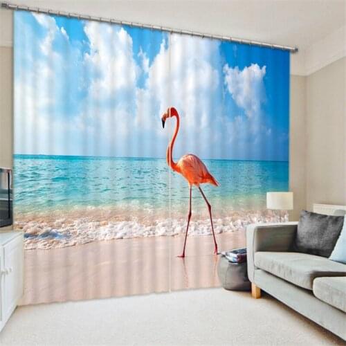 Customized Lavender Luxury 3D Blackout Window Curtain Drapes For Living room Bed room Hotel Wall Tapestry Cortinas