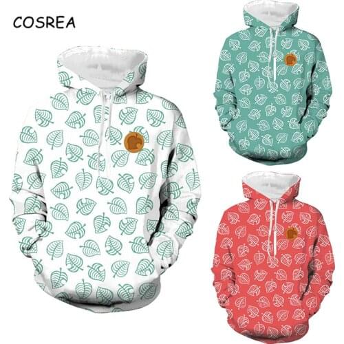 Animal Crossing Hoodies Sweatshirts Mens Clothing 3D Print Hoody Costumes Tom Nook Hooded Hoodies Outfits Tops Adult Disfraz