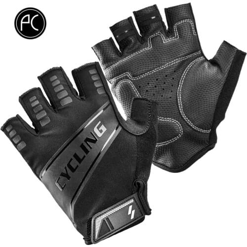 PCycling Cycling Gloves Half Finger Men Women Summer Sports Shockproof Breathable Bike Gloves GEL MTB Bicycle Glove Equipment