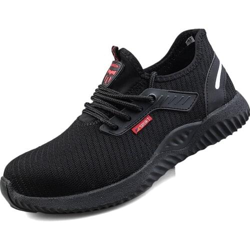 Work Safety Shoes Safety Boots Men Steel Toe Protective Shoes Anti Penetration Kevlar Midsole Non-slip Security Shoes