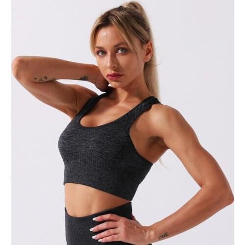 2021 Huanwei Best Selling Yoga 3PCS Seamless Crop Top Set Butt Lift Breathable High Waist Leggings