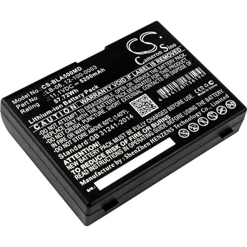 2021 Battery For Bolate 12-100-0003 A5,A6,A8,Q3,V6 5200mAh / 57.72Wh