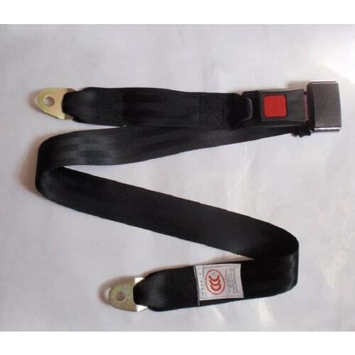 CHIZIYO 1PC New 88-120cm Long Adjustable Two Point bus Car Seat Belt School Bus Seat Belts Car