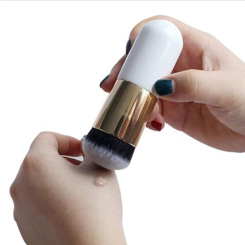 Cosmatic Makeup Brush Foundation Bb Brush Brush Mushroom Head Flat Round Head Makeup Brush Portable Tool Sale