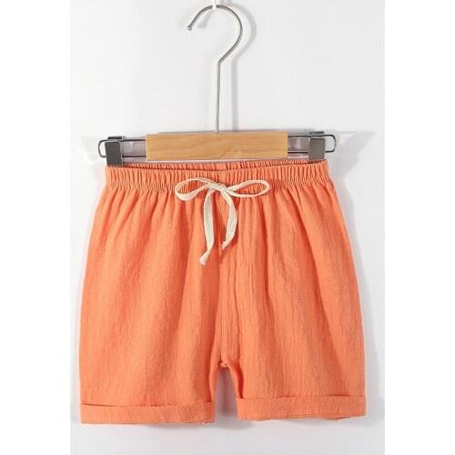 Children Shorts Cotton Shorts for Boys Girls Candy Color Cycling Jersey Shorts Toddler Panties Kids Beach Sports Pants Baby