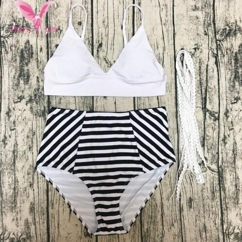 Kophia 2018 Bikinis Women Swimwear High Waist Swimsuit Sexy Bikini Set Bathing Suits Swimwear