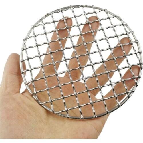 2021 Hot Non-stick Barbecue Mesh Mat Reusable Heat Resistance BBQ Baking Net Pad Kitchen Cooking Smoker BBQ Mat Liner Accessory
