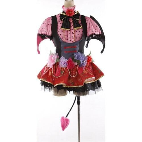 Love live Sonoda Umi Little Devil Awaken Cosplay Costume demon Dress Halloween dress for women A