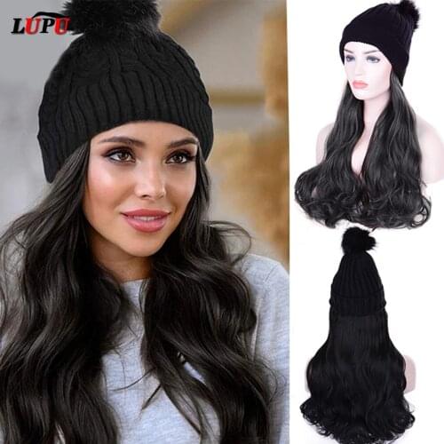 LUPU Long Synthetic Wigs