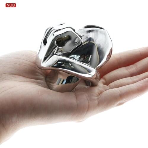 HT V3 Small Chastity Belt Device Stop Masturbation Cock Cage BDSM Abstinence Penis Ring Chastity Belt Fetish Sex Toys For Men
