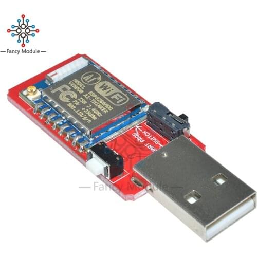 CH340 CH340G USB To ESP8266 ESP-07 Wireless Wifi Developent Board Module Wi-Fi Built-in Antenna To TTL Driver Module