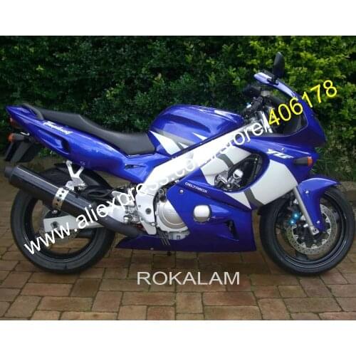 2002 2003 2004 2005 2007 YZF600R Fairing For Yamaha YZF 600R Thundercat 1997-2007 Blue White Sport Bike Fairings