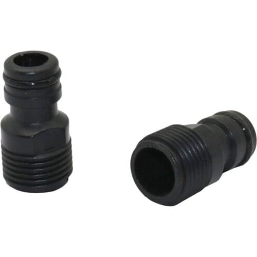 Garden 1/2" Male Thread Nipple Connector Industrial Agriculture Faucet Adapter Plastic Pipe Drip Irrigation Fittings 10 Pcs