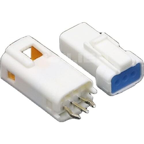 Rectangular connector pin holder male pin 3-core waterproof connector b03b-jwpf-sk-r male female butt joint plug