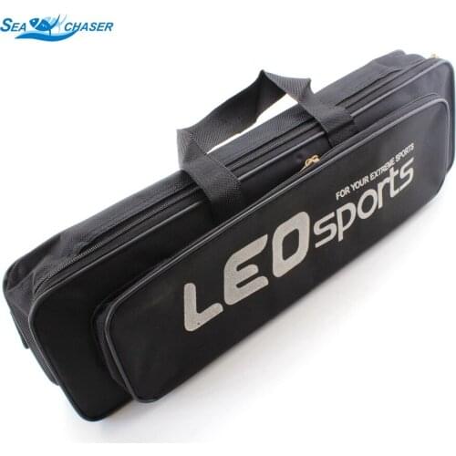 Foldable Portable Fishing Bag Travel Fishing Tackle put Fishing Rod lure accessories Outdoor Shoulder Bags 50*14*5cm
