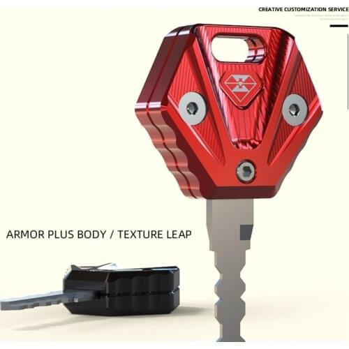 Spirit Beast Universal Motorcycle Key Head Modification Accessories Electric Door Lock Key Cover For CFMOTO 150NK