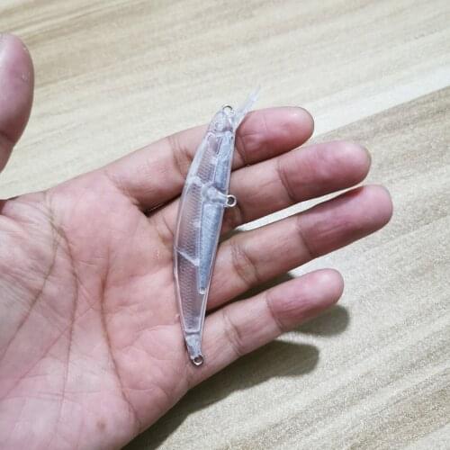 10pcs 9cm 12g Blank Nude Baits Crank Pencil Minnow Bait Unpainted Lure Bodies DIY Fishing Bait Fishing Accessories