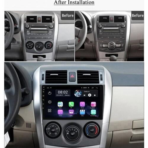 Car Radio For Toyota Corolla 2006 2007 2008 2009 2010 2011 2013 Android Reproductor 9inch 2Din GPS Navigation Multimedia Player