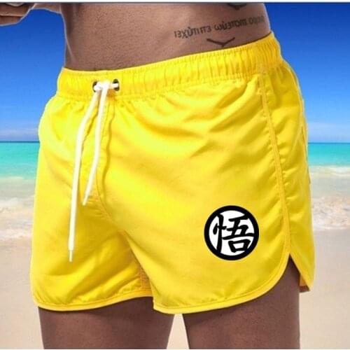 Hot sale Swimwear Men Breathable Swimsuits Man Swim Trunks Boxer Briefs Sunga Swim Suits Maillot De Bain Beach Shorts