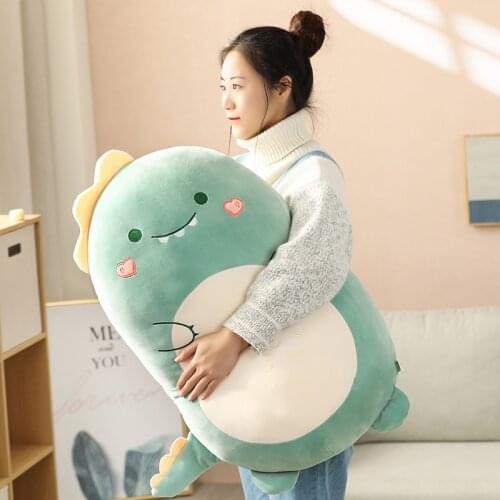 45/80cm Dinosaur Husky Unicorn Plush Toy Stuffed Speelgoed Animal Reading Pillow for Birthday Gifts Cushion Gift For Children