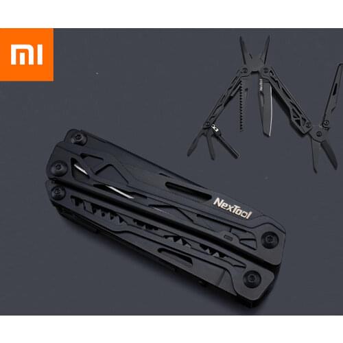 XIAOMI Nextool 10 In1 Tools Sets Multifunctional Knife Blade Folding Pliers Camping Hiking Cycling Portable Scissors Opener Mi