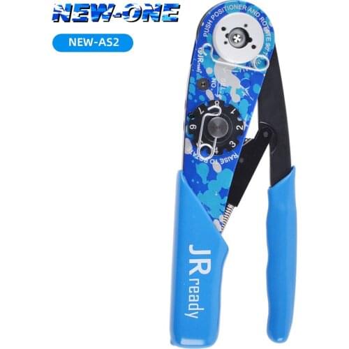 JRready New Product NEW-AS2 Wire Crimper M22520/2-01 For Miniature Connector M39029 Solid Contact MIL-Standard 20-32AWG