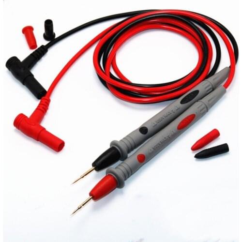 A Pair 1000V Practical Multi Meter Test Pen Cable 110CM Universal Digital Multimeter Lead Probe Wire 20A