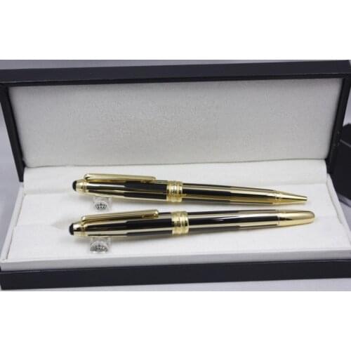 Wakaka Pen Luxury mb 163 Dichroic Silver Ballpoint Pen Roller Ball Pen Fountain Pen