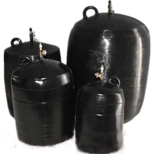 Fit Pipe I/D 45-63mm 2" Natural Natural Rubber Drain Air Bag Inflatable Bung Stop Plug Block 0.25 Bar 4mm Thickness