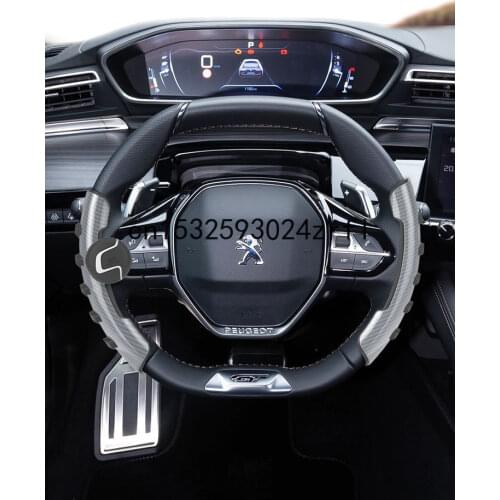 Car Steering Wheel Booster Anti Slip Sleeve For Peugeot 5008 206 306 307 207 4008 3008 508L Car Accessories