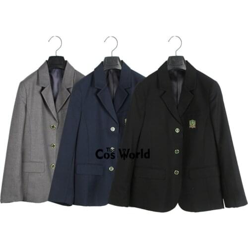 [Ben Zuo Zhong] Japanese Girls Boys Spring Autumn Suits Blazer Long Sleeve Jackets Coats Outwear For JK DK School Uniform