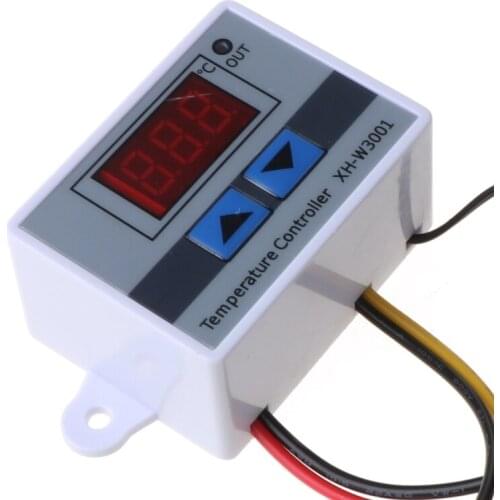 W3001 AC 110V-220V Temperature Controller Thermostat Switch Digital LED Display 62KC