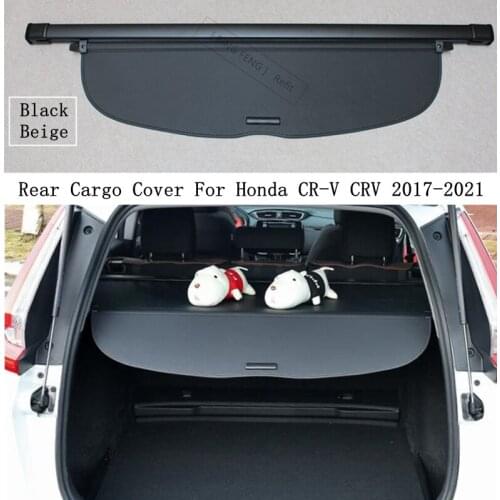 Rear Cargo Cover For Honda CR-V CRV 2017 2018 2019 2020 2021 Privacy Trunk Screen Security Shield Shade Auto Accessories