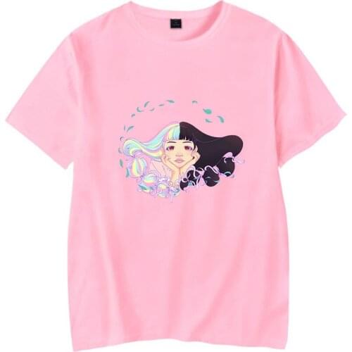 2021 Melanie Martinez T-shirts O-Neck Women / Men T-Shirt Summer Short Sleeve Pullovers Streetwear Unisex Clothing Dropshipping