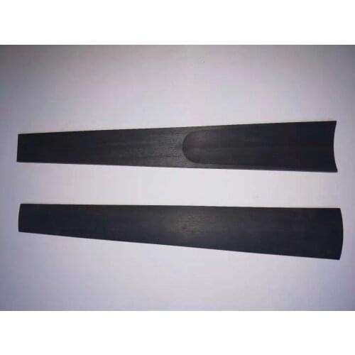 2 PCs Quality Violin Fingerboard Ebony Natural color 4/4 Violin Parts