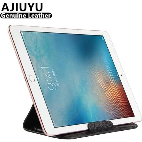 AJIUYU Genuine Leather For iPad mini 3 2 1 Case Protective Smart Cover Protector Tablet For Apple iPad mini3 mini2 Case Cowhide