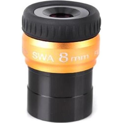 Angeleyes SWA 8mm 1.25 Inches Telescope Accessories Metal Eyepiece 70 Degree Super Wide-angle High Achromatic SWA8mm