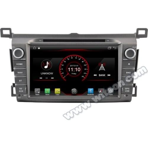 8" Android 10 OS Car DVD Multimedia Navigation GPS Radio for Toyota RAV4 XA40 2013-2017 with Built-in Digital Signal Processor