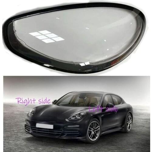 Car Porsche Panamera 2014 2015 2016 Headlight Lens For Car Headlight Headlamp Lens Auto Shell Cover