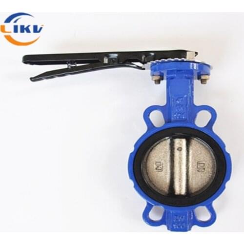Worm Gear SS304/SS316 CF8M Midline Actuated Butterfly Valve with Pins