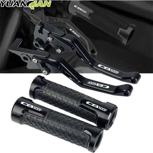 For HONDA CB599 CB600F CB 600F 2007 2008 2009-2013 Motorcycle accessories Handle grips handlebar grip & short Brake Clutch Lever