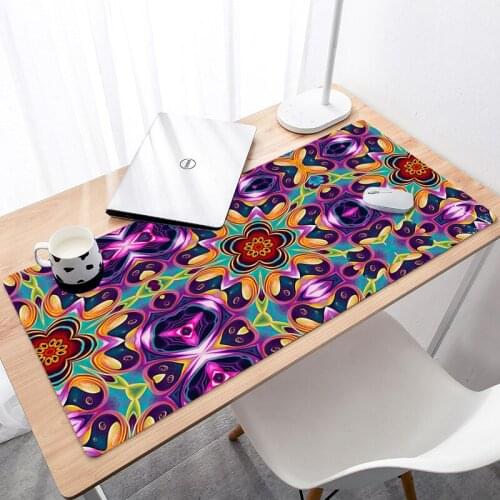 Gamer Play Mats Big Size Rubber Game Mouse Pad Lord Of The Mouse Pad 2mm Mouse Pad 2021 Hot Sales Flowers Pattern