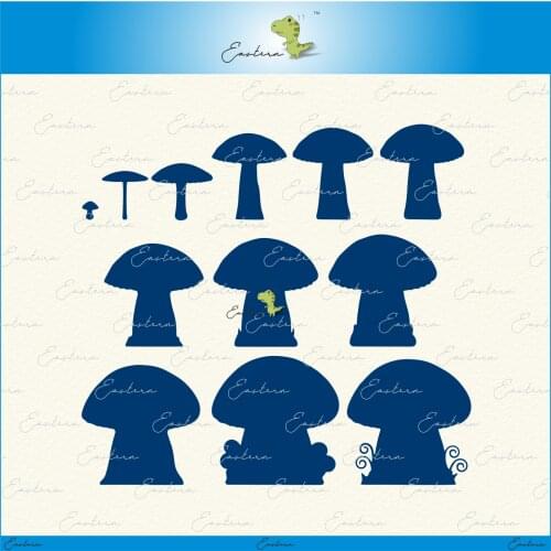 Mushroom collection Cutting Dies new 2020 Metal mould dies Scrapbooking Paper Making Craft die Matching color paper dies die