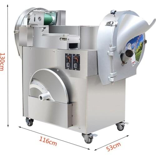 Commercial stainless steel vegetables cutting Machine professional potato strips maker vegetable fruit shred machine for sale
