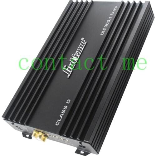 German Drummer Car Audio Single Channel Amplifier Class D Digital Dual Voice Coil Subwoofer High Power Amplifier 1800W